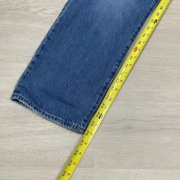 Levis Ribcage Straight Ankle Jeans Womens 26x27 Medium Wash 726930090 - Picture 6 of 6